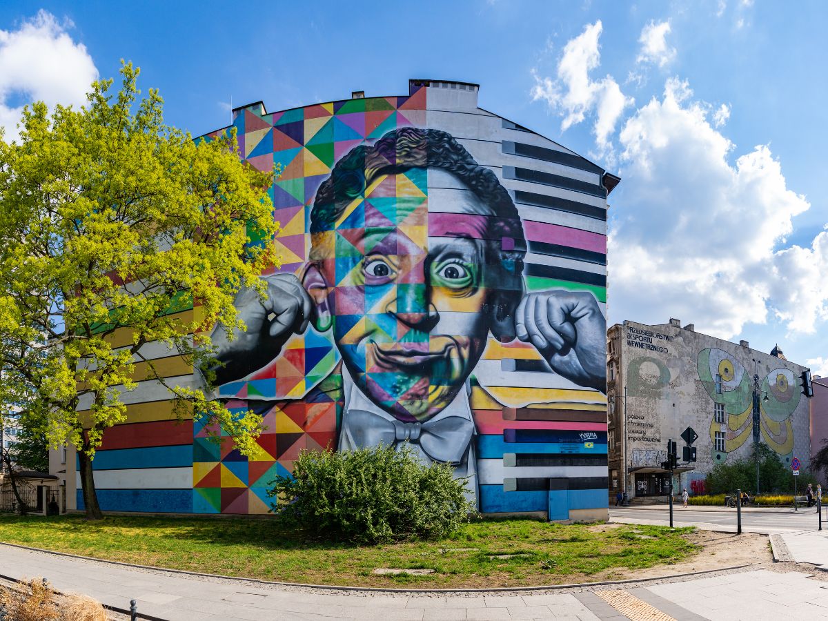 a big public mural