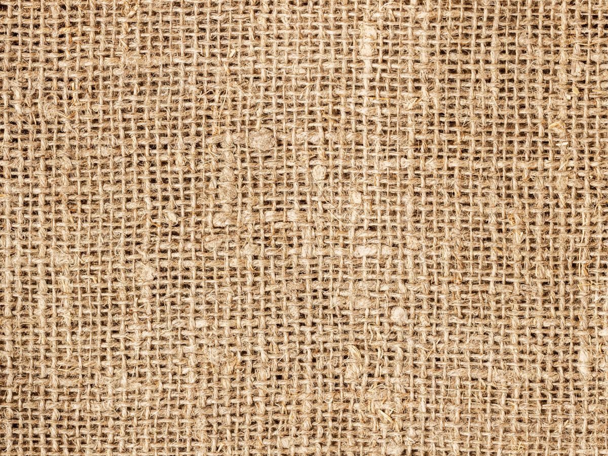 burlap jute canvas