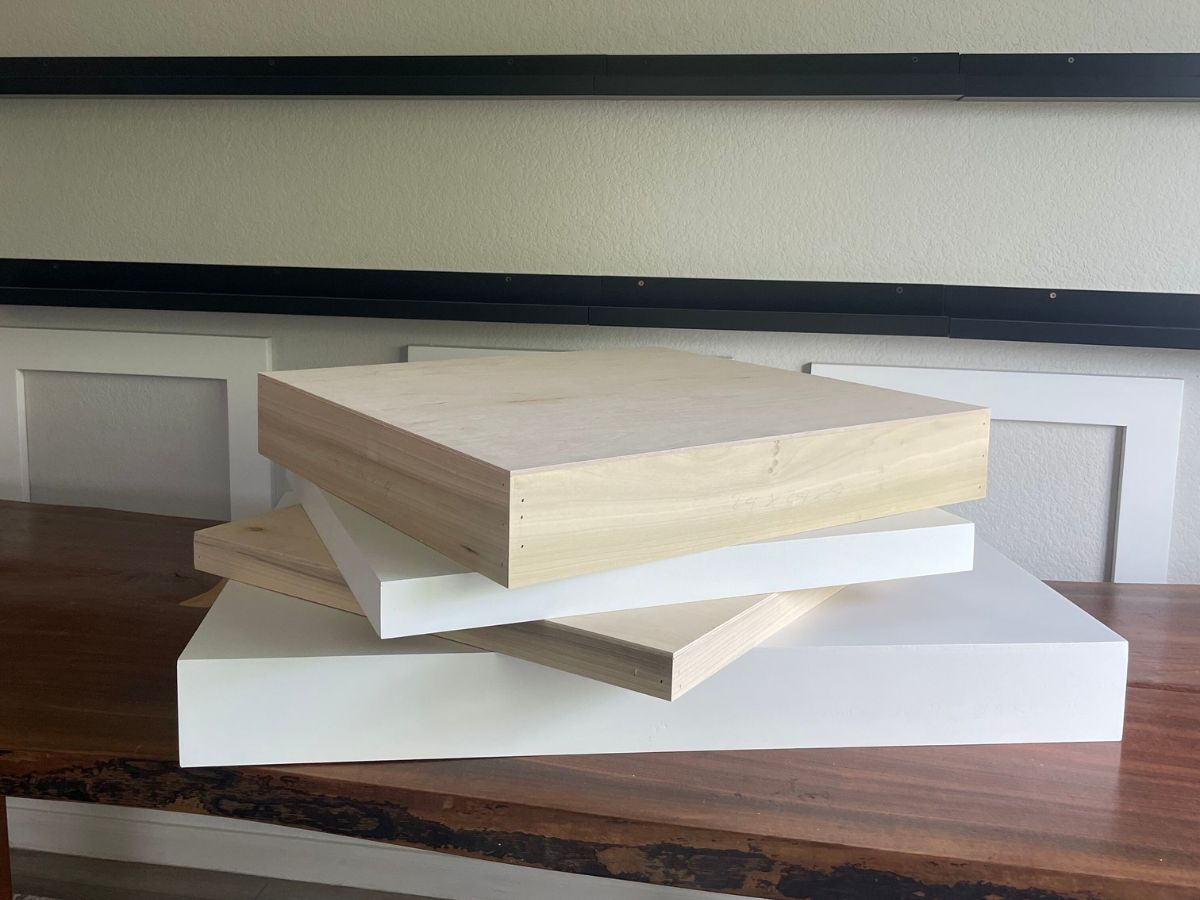 custom-sized wood panels