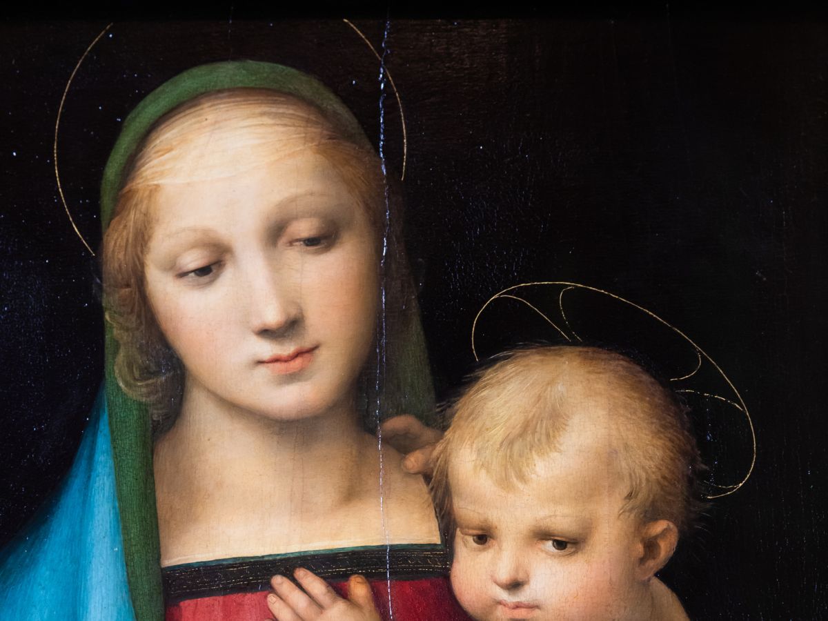 Madonna del Granduca, by Raphael, c.1506, oil on panel