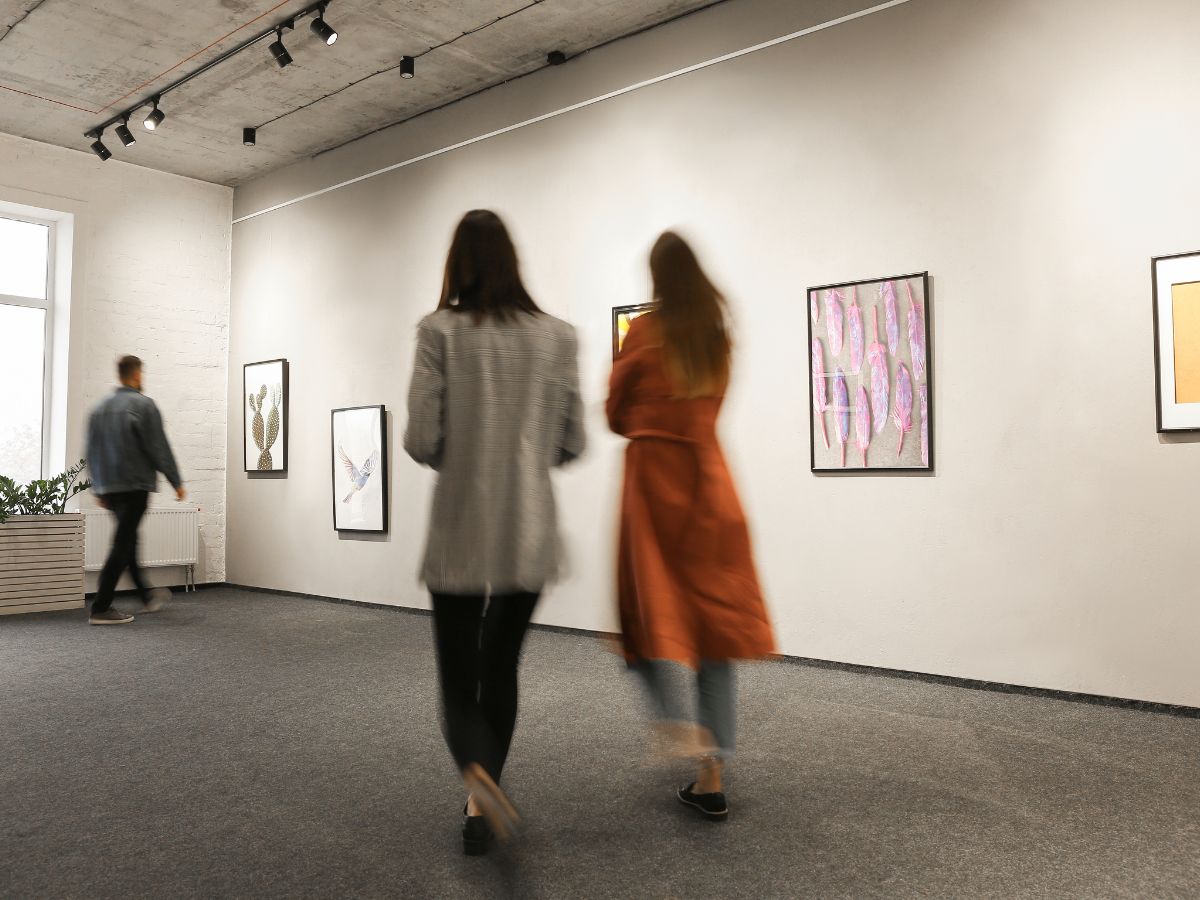 modern art gallery