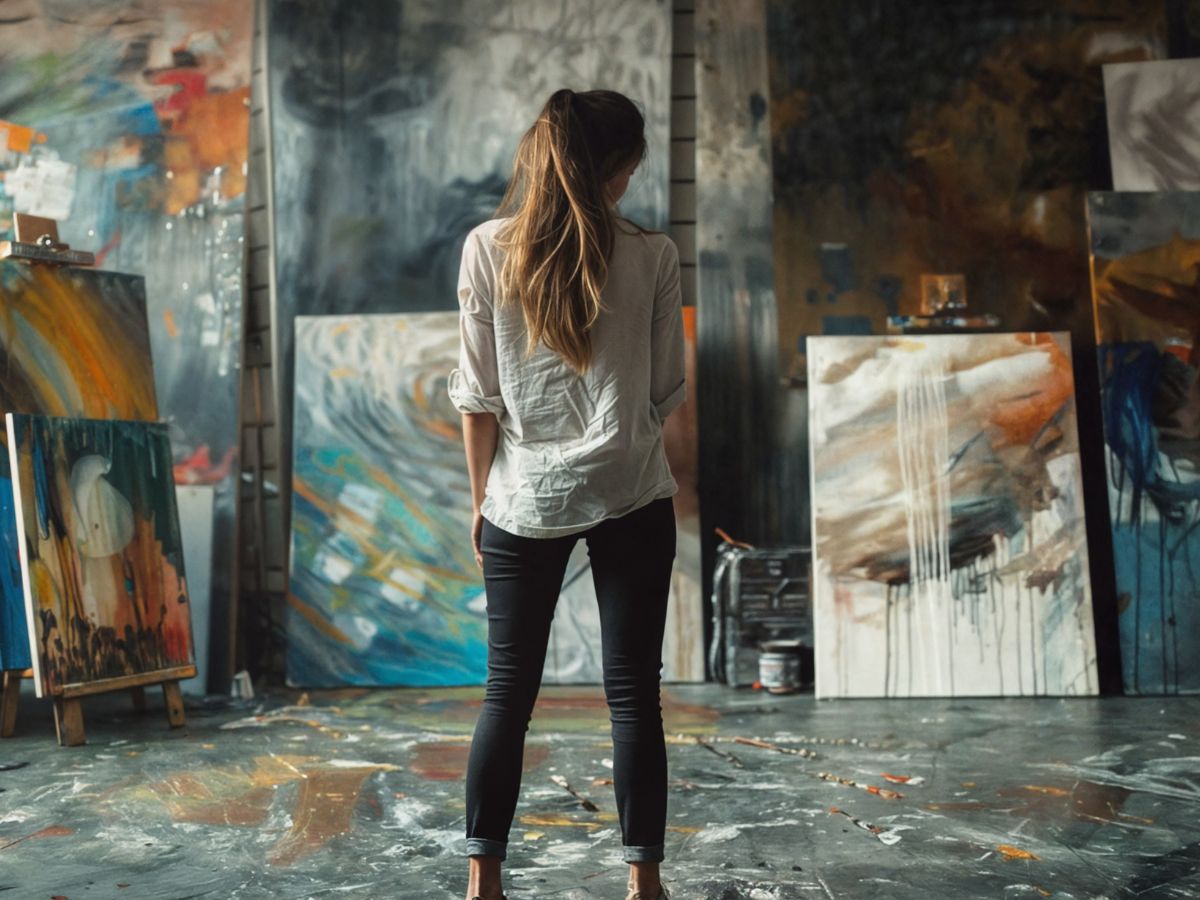 contemporary art studio