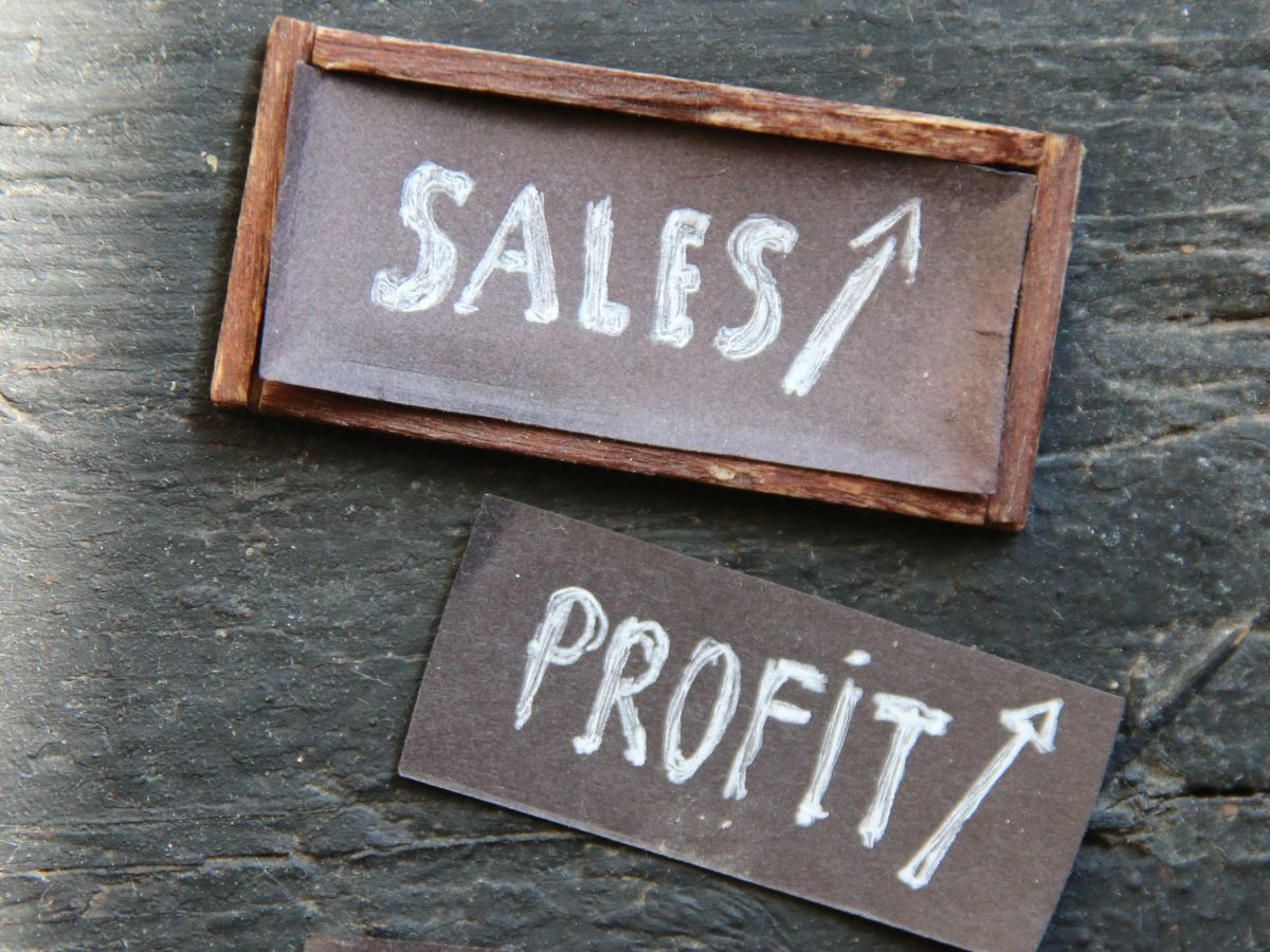 sales and profit texts